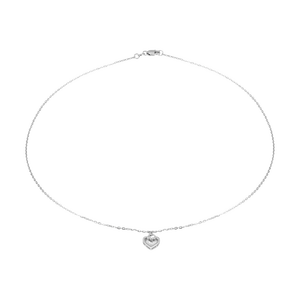 Vỏ nhẫn Kim cương Vàng trắng 18K PNJ 0000W000273