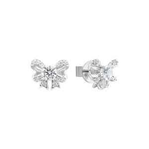 Bông tai Vàng trắng 10K đính đá ECZ Disney|PNJ Snow White & the Seven Dwarfs XMXMW000917