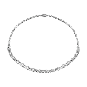 Dây cổ Bạc đính ngọc trai PNJSilver XMXMW000053