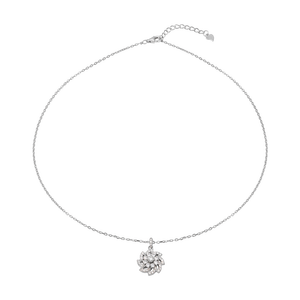 Dây cổ Bạc đính đá PNJSilver XMXMW060149