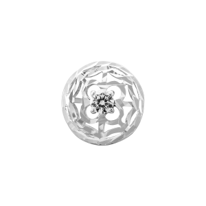 Hạt Charm Bạc đính ngọc trai PNJSilver XM00W000025