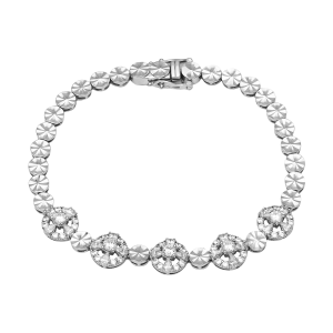 Lắc tay Bạc đính đá PNJSilver XMXMW000033