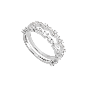 Nhẫn Bạc đính đá PNJSilver XMXMW060165