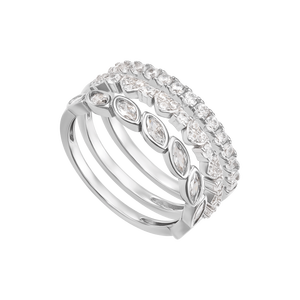 Nhẫn Bạc đính đá PNJSilver XMXMW060170