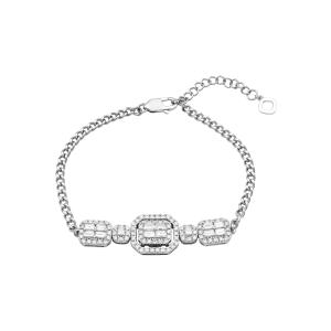 Lắc tay Kim cương Vàng Trắng 14K PNJ DDDDW000554