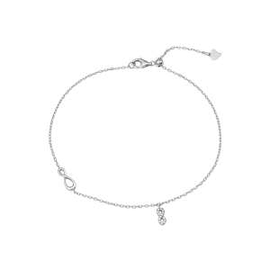 Lắc chân Bạc đính đá PNJSilver XMXMW060173