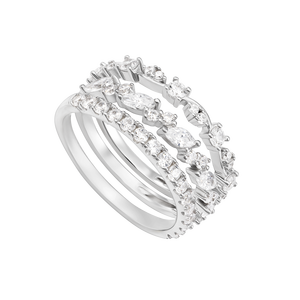 Nhẫn Bạc đính đá PNJSilver XMXMW060172