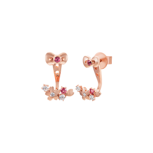 Bông tai Vàng 14K đính đá Synthetic PNJ ❤️ HELLO KITTY ZTXMX000011