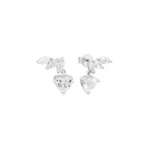 Bông tai Bạc đính đá PNJSilver Fantasia XMXMK000183