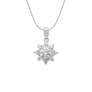 Mặt dây chuyền bạc đính đá PNJSilver XMXMK000248