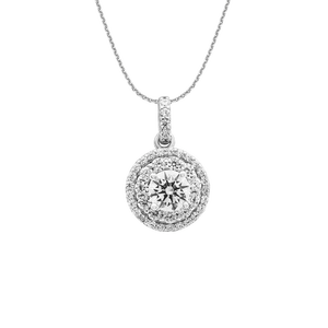 Mặt dây chuyền bạc đính đá PNJSilver XMXMK000250