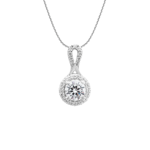 Mặt dây chuyền bạc đính đá PNJSilver XMXMW000024