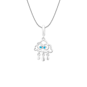 Mặt dây chuyền Bạc đính đá Disney|PNJ INSIDE OUT 2 ZT00W060004