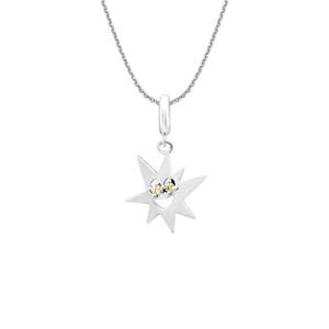 Mặt dây chuyền Bạc đính đá Disney|PNJ INSIDE OUT 2 ZT00W060005