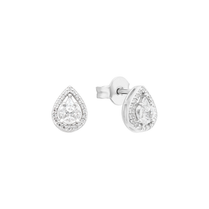 Bông tai Bạc đính đá PNJSilver XMXMW060057