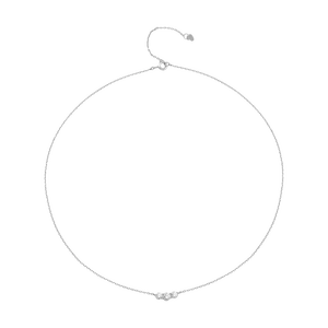 Dây cổ Bạc đính đá PNJSilver XMXMW060011