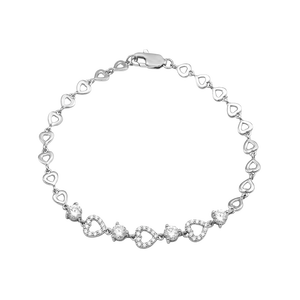 Lắc tay Bạc đính đá PNJSilver XMXMK000015