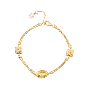 Lắc tay Vàng 18K PNJ Kim Bảo Như Ý 0000Y003215