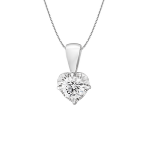 Mặt dây chuyền Kim cương Vàng Trắng 14K PNJ DD00W060073