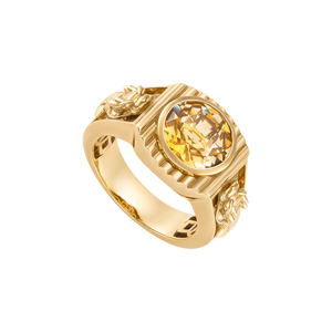 Nhẫn nam Vàng 18K đính đá Citrine PNJ CT00Y000058