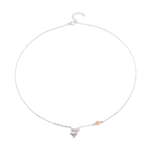 Dây cổ Bạc đính đá STYLE By PNJ Feminine ZTXMH000014