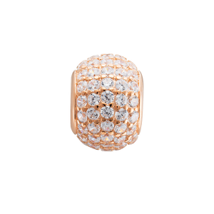 Hạt charm xỏ đính đá DIY PNJSilver XMXMK060059