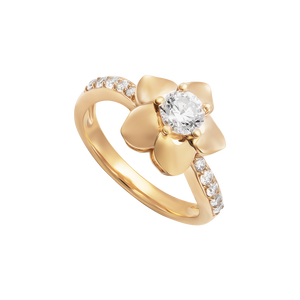 Nhẫn Vàng 18K đính đá ECZ PNJ XMXMY011807