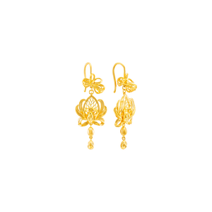 Bông tai cưới Vàng 24K PNJ 0000Y003043