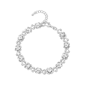 Lắc tay Vàng trắng Ý 18K PNJ 0000W000385