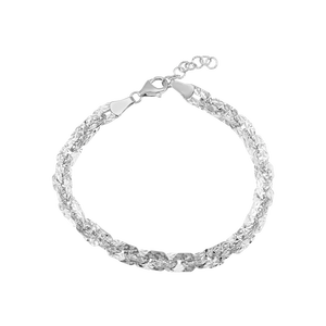 Lắc tay Vàng trắng Ý 18K PNJ 0000W001329