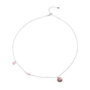 Dây cổ Bạc đính đá Disney|PNJ INSIDE OUT 2 ZTMXH060000