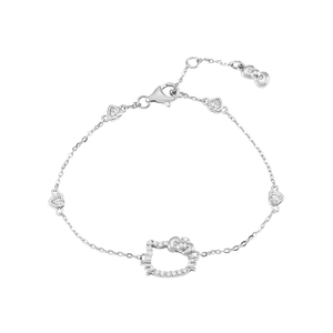 Lắc tay Bạc đính đá PNJSilver XMXMW000041