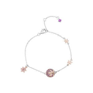 Lắc tay Bạc đính đá Disney|PNJ INSIDE OUT 2 ZTMXH060000