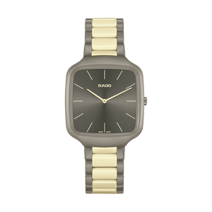 Đồng hồ Rado True Square Unisex R27046172 Dây Ceramic 37 mm