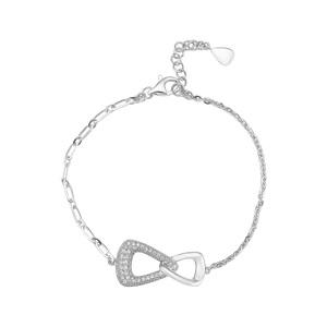 Lắc tay Kim cương Vàng Trắng 14K PNJ DDDDW000761