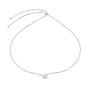 Dây cổ Bạc đính đá PNJSilver XM00W000053
