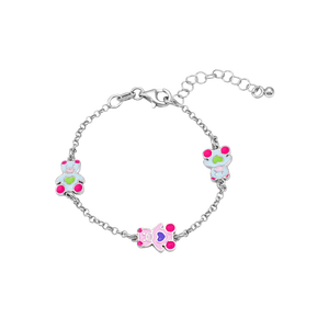 Lắc tay trẻ em Bạc đính đá PNJSilver 0000W060227