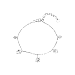 Lắc tay Bạc đính đá PNJSilver XMXMW060157