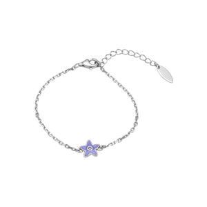 Lắc tay trẻ em Bạc đính đá Disney|PNJ The Little Mermaid ZT00W060002