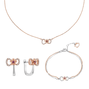 Bộ trang sức Vàng 14K đính đá Synthetic PNJ ❤️ HELLO KITTY 00007-00017