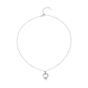 Dây cổ Bạc đính đá Disney|PNJ The Little Mermaid XMXMW060151