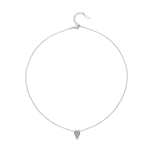 Dây cổ Bạc đính đá Disney|PNJ Sleeping Beauty XMXMW060153