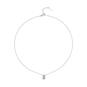 Dây cổ Bạc đính đá Disney|PNJ The Little Mermaid XMXMW060154