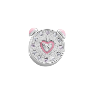 Hạt Charm Bạc đính đá PNJSilver hình đồng hồ XMZTW060003