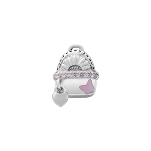 Hạt Charm Bạc đính đá PNJSilver hình cặp sách ZTZTW060025