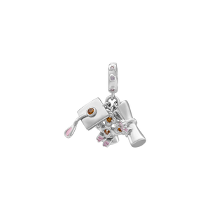 Hạt Charm Bạc đính đá PNJSilver tốt nghiệp ZTZTW060027