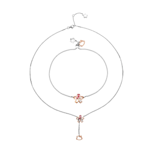 Bộ trang sức Vàng 14K đính đá Synthetic PNJ ❤️ HELLO KITTY 00005-00005