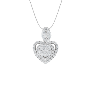 Mặt dây chuyền Vàng 14K Đính đá ECZ PNJ XMXMW002895