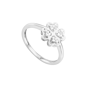 Nhẫn Vàng Trắng Ý 18K PNJ 0000W003139