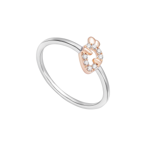 Nhẫn Vàng 10K đính đá ECZ STYLE By PNJ Feminine XM00H000255